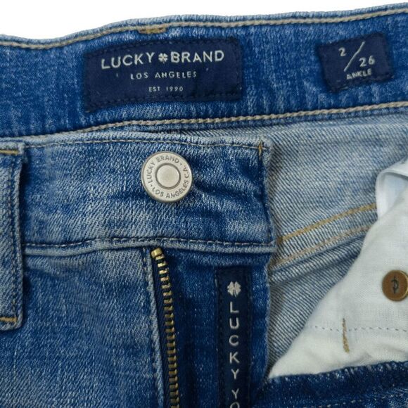 Lucky Brand 2/26 Ankle Mid Rise Skinny Ava - Picture 4 of 6